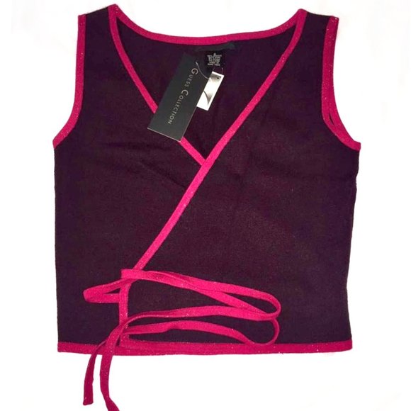 GUESS Collection Wrap Vest - Picture 1 of 3